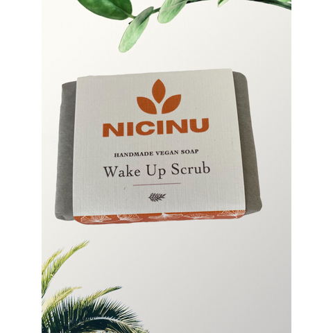 wake up scrub bar